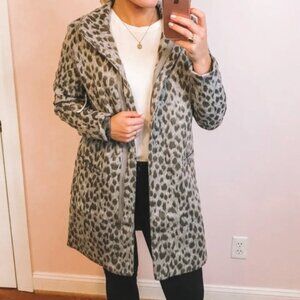 Old Navy Women Leopard Coat